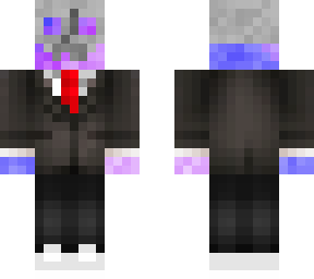 skull in a suit