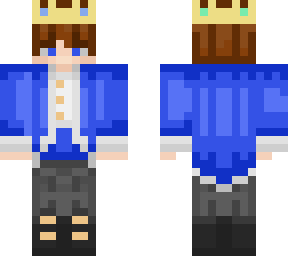technoblade blue outfit