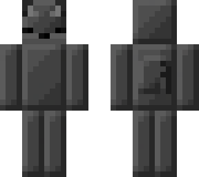 the dark grey wolf