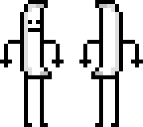 white banana