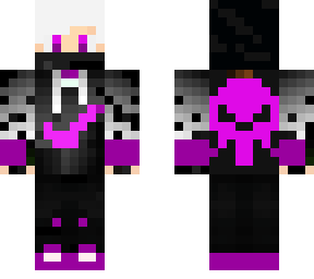 white purple boy