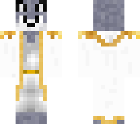 wolfythewolf2 white robe skin 7689765