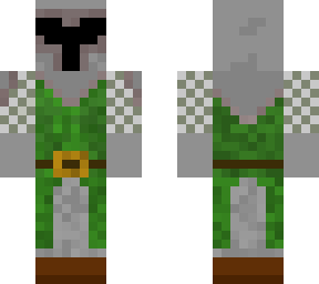 (corrected)green medieval knight