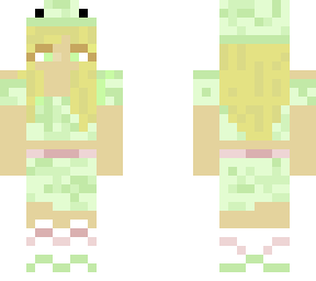blonde frog lady (: