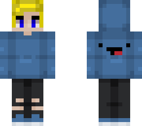 blonde hair hoodie