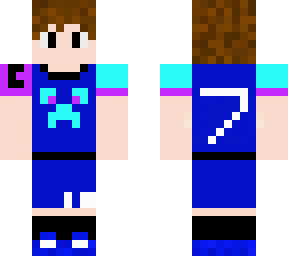 blue creeper soccer team (num. 7) captain