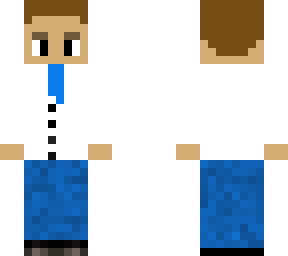 blue man