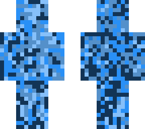 blue splatter