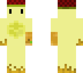 butter guy with hat and infinity gauntlet