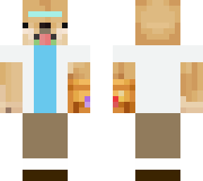 dog rick (with gauntlet)