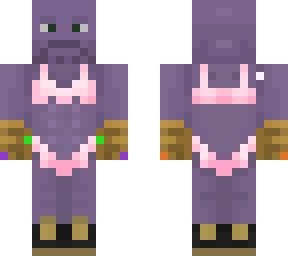 double infinite gauntlet thanos in bikini