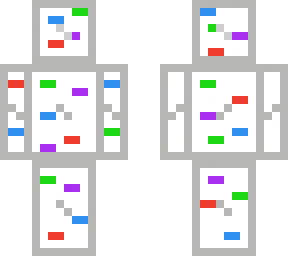 drained [ f i s h  t a n k  ] in minecraft glass