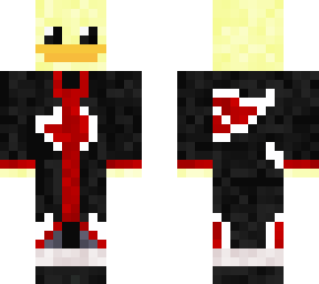 duck in akatsuki's cloat