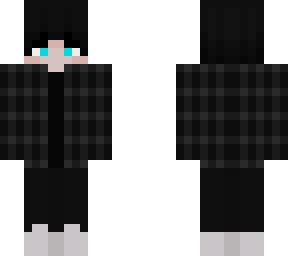emo boy checkered