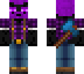 enderlogger (purple hair)