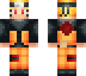 evil naruto anime series skin