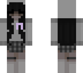 girl skin with ribbon