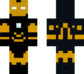 iron man black and gold