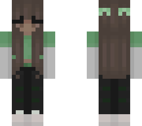 muted neon | green cargo pants and sweater