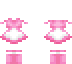 ob - pink maid dress w/ boots