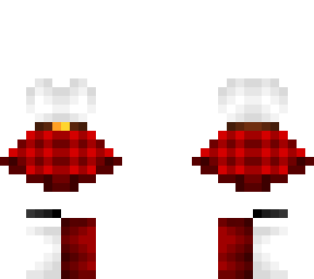 ob - red & white outfit