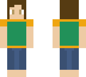 orange and green