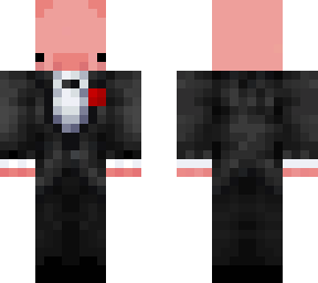 pig in tux