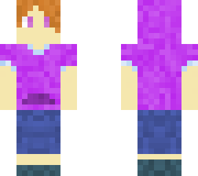 purple hoody girl