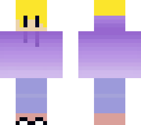 purple sweatshirt