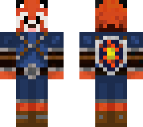 red panda papucho