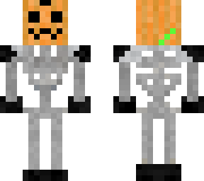 skeleton pumpkin
