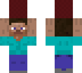 steve holding something (effect)