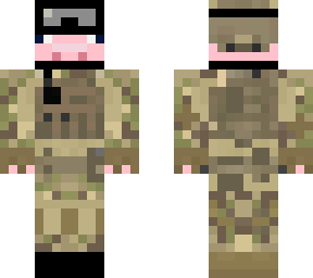 technosoldier with special effect boots