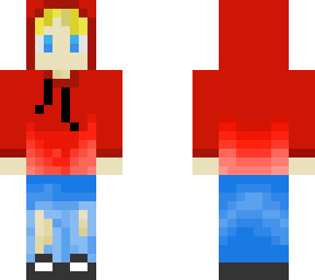 the complete red hoodie ?