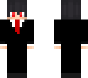 tuxedo w/ red eyes