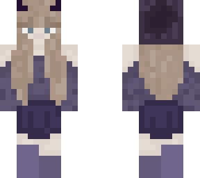 ??cute..purple..demon??