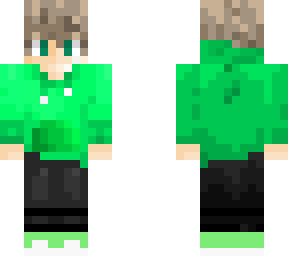 a green boy