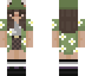 ace frog/floral girl