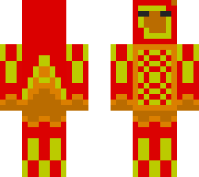 backwards fire skin