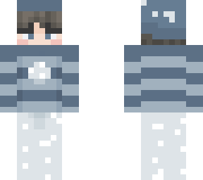 blue mushroom boy