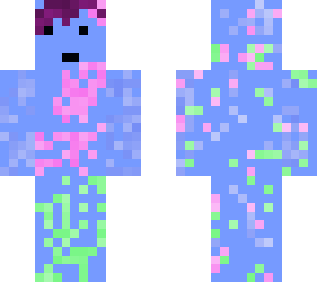 blue skin