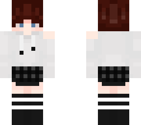 brown hair femboy