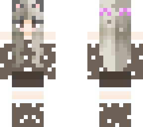 brown mushroom girl