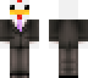 chicken in suit