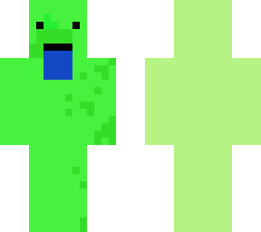 drool man but green
