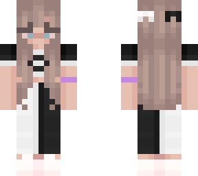 e-girl black white