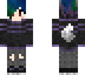 emo neko girl fixed hair