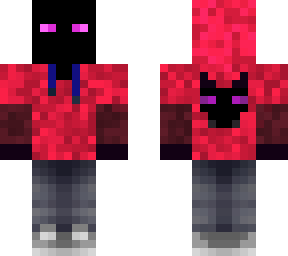 enderman in a hoodie