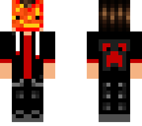 firebrain with a mask
