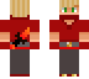 flaming ninja
